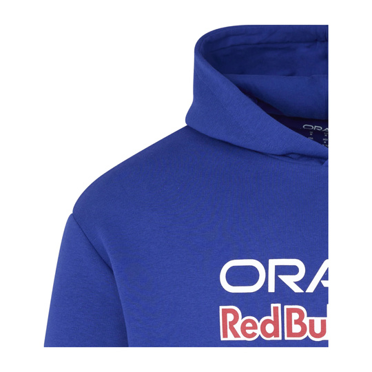 Bluza męska z kapturem Logo Red Bull Racing 2026 niebieska