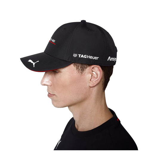Czapka baseballowa Team czarna Porsche Motorsport 2026