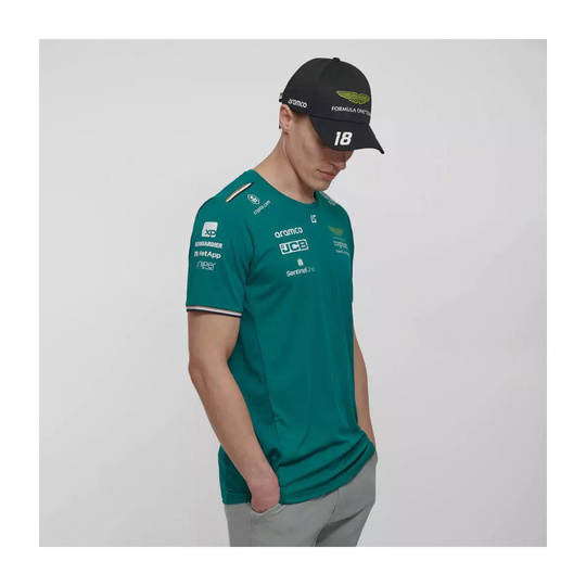 T-shirt męski Stroll Team Aston Martin F1 