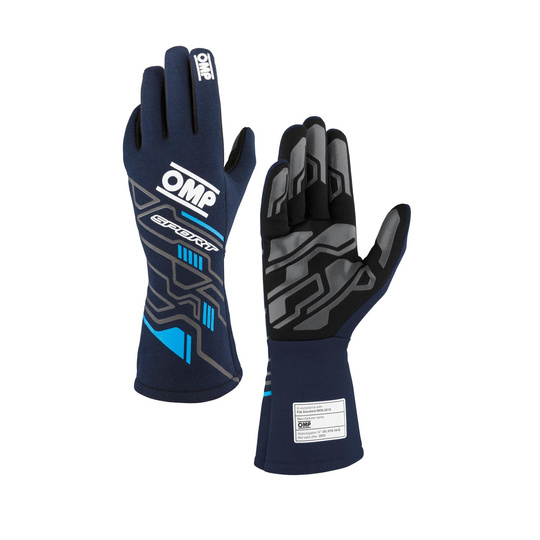 Rękawice OMP Sport MY24 granatowe (FIA)