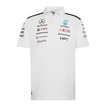 Koszulka polo Team Mercedes AMG F1 2026 biała