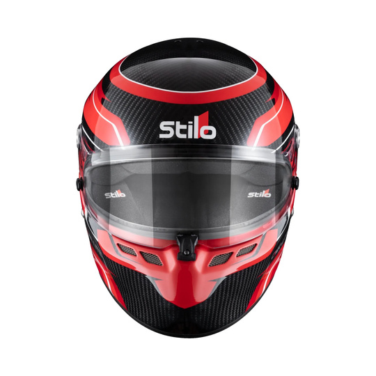 Kask Stilo ST6 CMR Carbon Lite Graphyc czerwony (CMR)