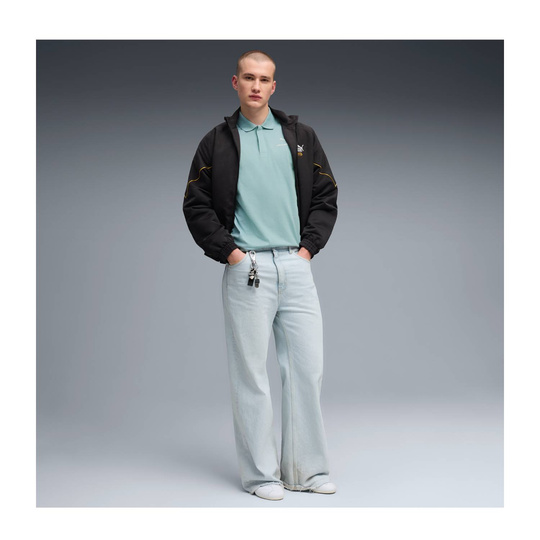 Polo męskie niebieskie Essential McLaren F1 2026