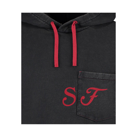 Bluza z kapturem Graphic Scuderia Ferrari F1 czarna