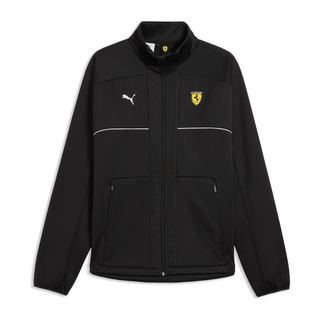 Softshell męski czarny Logo Ferrari F1 2026