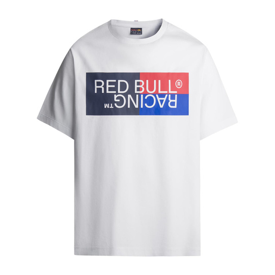 T-shirt męski Block Logo Red Bull Racing 2024