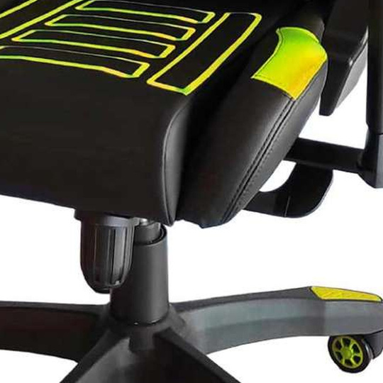 Fotel biurowy OMP GS-X czarny/żółty