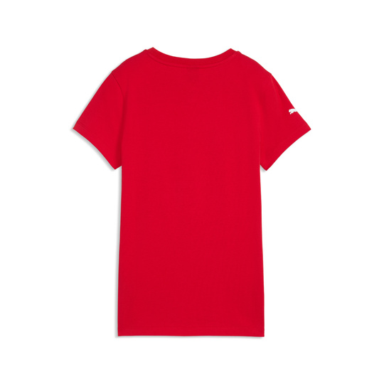 T-shirt damski czerwony Large Logo Scuderia Ferrari F1 2026