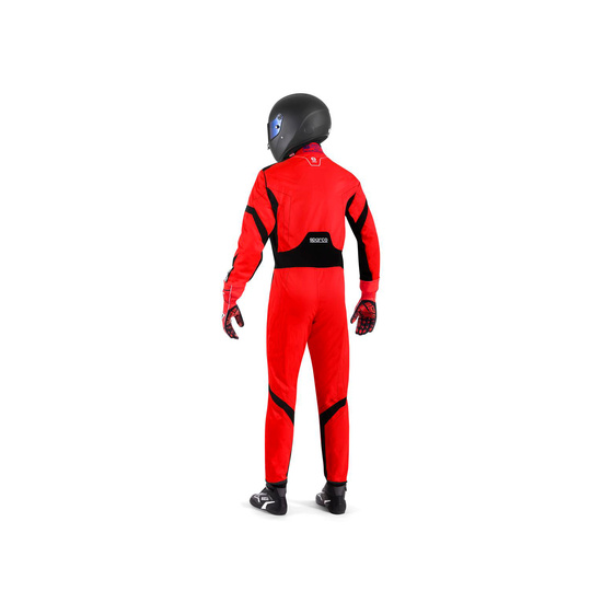 Kombinezon kartingowy Sparco THUNDER czerwony (FIA)
