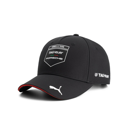 Czapka baseballowa męska TAG Heuer czarna Porsche Motorsport 2026