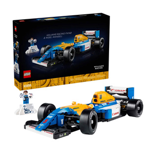 Model bolidu LEGO Icons Nigel Mansell Williams Racing FW14B