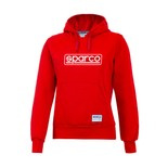 Bluza z kapturem FRAME Sparco czerwona