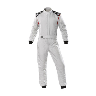 Kombinezon OMP FIRST-S MY20 srebrny (FIA)