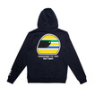 Bluza z kapturem rozpinana Ayrton Senna Helmet Ayrton Senna Collection 2026