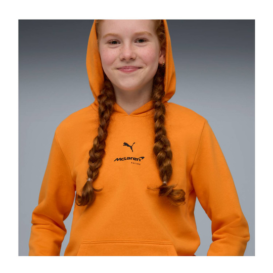 Bluza z kapturem dziecięca Logo McLaren F1 2026 pomarańczowa