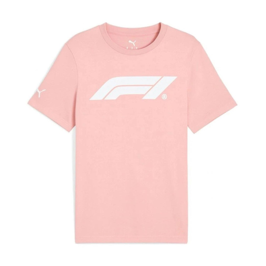 T-shirt męski Logo różowy Formula 1 2025