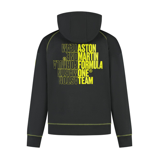 Bluza męska Hoody czarna Aston Martin F1 2025