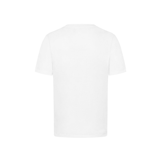 T-shirt męski Large Logo White Mercedes AMG F1 2024