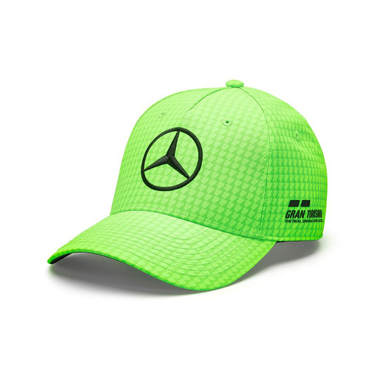 Czapka baseballowa dziecięca green Lewis Hamilton Mercedes AMG F1