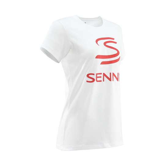 Koszulka t-shirt damska Ayrton Senna Legacy Logo Ayrton Senna Collection