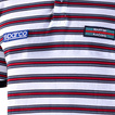 Koszulka polo Sportline Martini Sparco biała