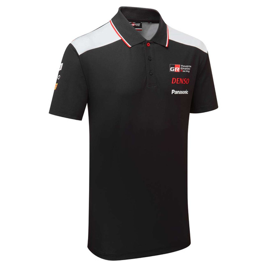Koszulka polo Team Toyota Gazoo Racing czarna