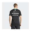 T-shirt męski czarny Authentic Team Mercedes AMG F1 2026