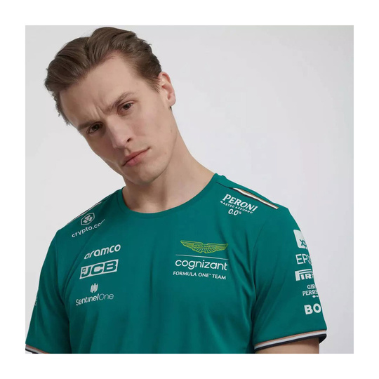 T-shirt męski Team Aston Martin F1 