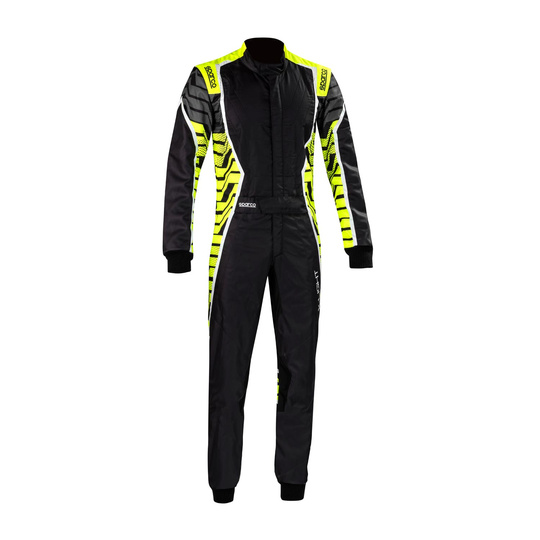 Kombinezon dziecięcy Sparco X-LIGHT K MY22 czarno-żółty (CIK-FIA)
