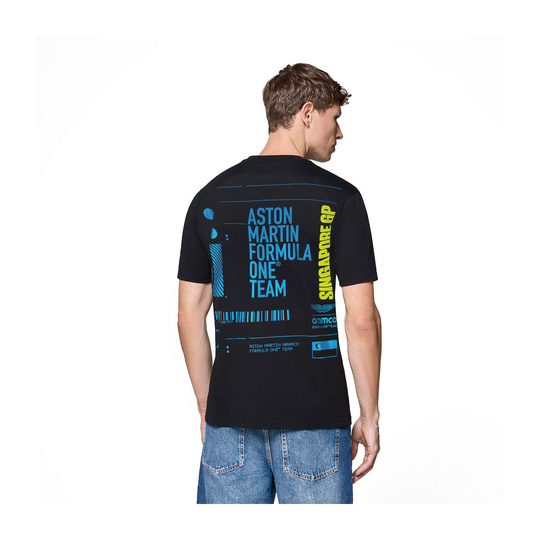 Koszulka t-shirt GP Singapuru Aston Martin F1