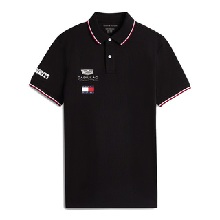 Koszulka polo Team Cadillac F1 2026 czarna