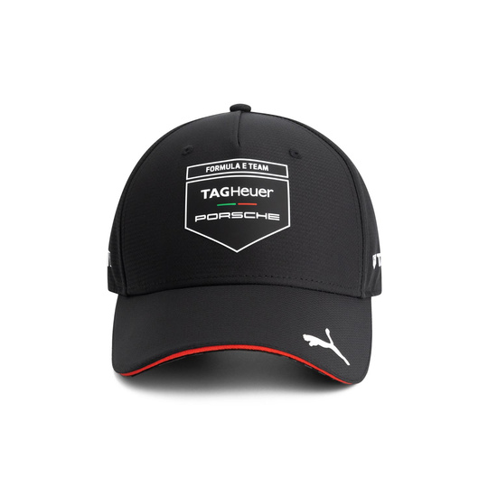 Czapka baseballowa męska TAG Heuer czarna Porsche Motorsport 2026