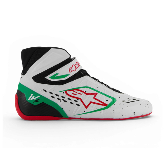 Buty Alpinestars Tech-1 KX V3 biało-zielone biało-zielone biało-zielone (FIA)