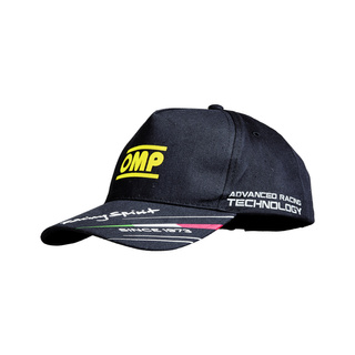 Czapka z daszkiem Racing Spirit OMP czarna