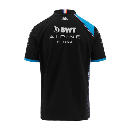 Koszulka męska polo Alpine F1 Team Race Team Black 
