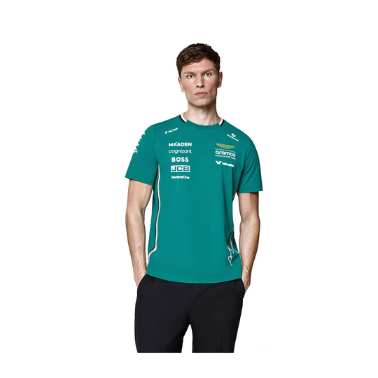 T-shirt męski Alonso Team Aston Martin F1 2025