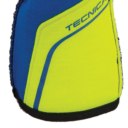 Rękawice OMP Tecnica granatowe/żółte (FIA)