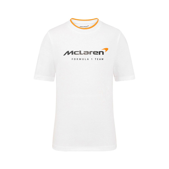 T-shirt dziecięcy Essential biały McLaren F1 