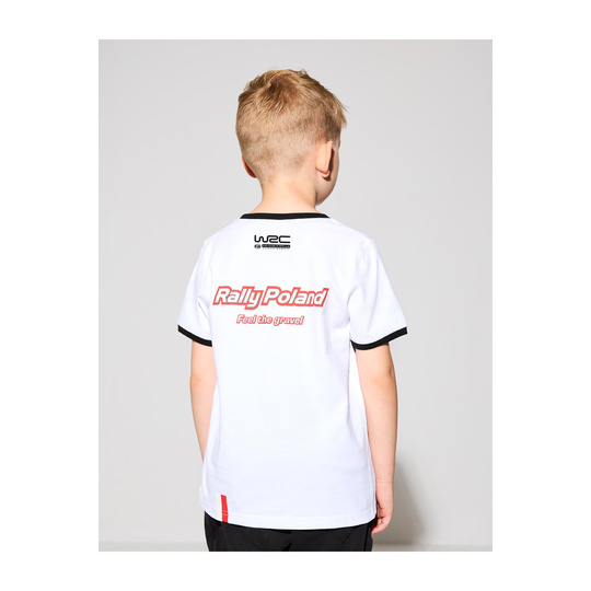 Koszulka t-shirt dziecięca Team Rally Poland WRC