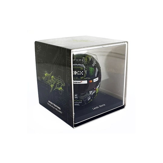 Model 1:5 kask Lando Norris Bahrain Tests McLaren F1 2025