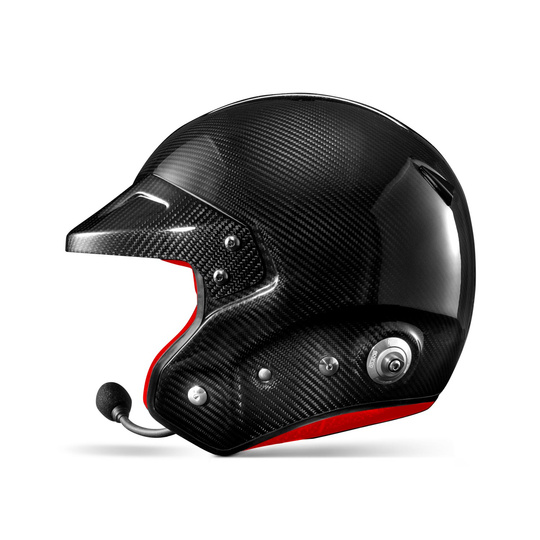 Kask Sparco RJ-I Carbon czarno-czerwony (FIA)