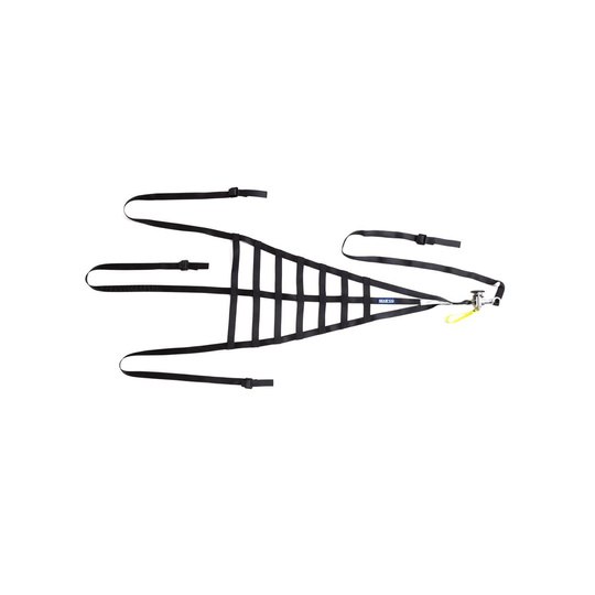 Siatka na okno SPARCO z homologacją FIA - czarna