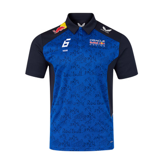 Koszulka polo Isack Hadjar Team Red Bull Racing F1 2026