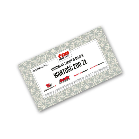 Voucher o wartości 200 zł