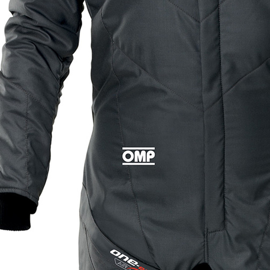 Kombinezon OMP ONE EVO AIR szary/czarny (FIA)