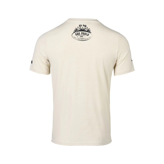 T-shirt męski Brazil GP beżowy Formula 1 2025