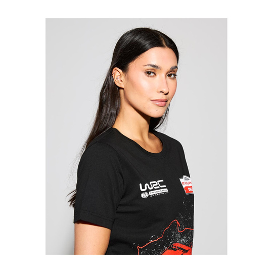 Koszulka t-shirt damska Map Rally Poland WRC