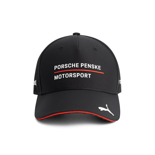 Czapka baseballowa męska Penske czarna Porsche Motorsport 2026