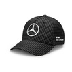 Czapka baseballowa dziecięca czarna Lewis Hamilton Mercedes AMG F1