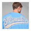 T-shirt męski Heritage Logo niebieski Formula 1 2025
